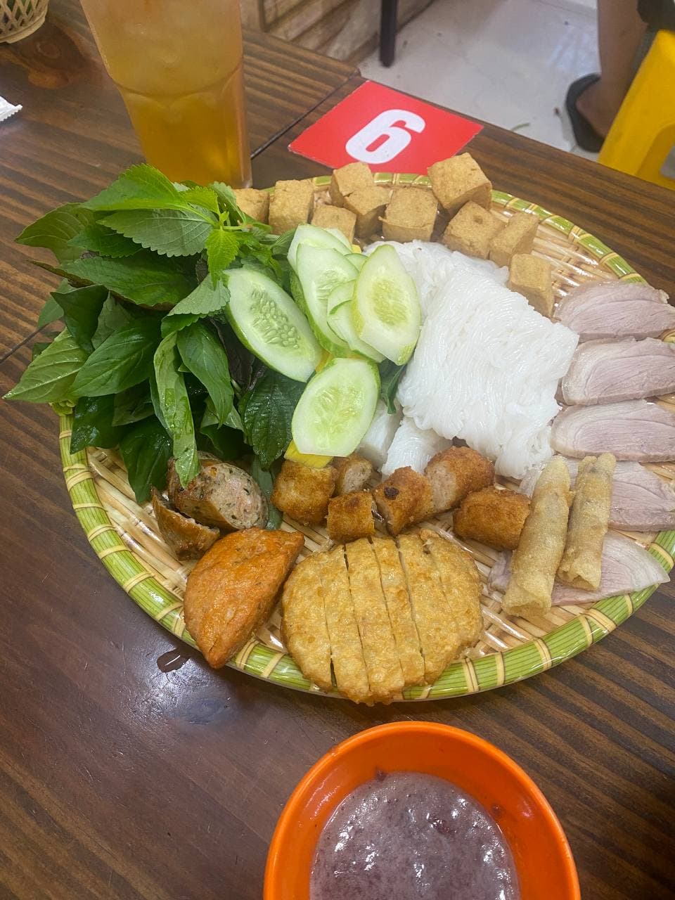 Bún đậu mắm tôm